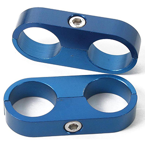 Earls 1/4 Hose Separator Blue