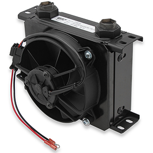 Earls 19 Row Narrow Cooler And Fan Pack Black