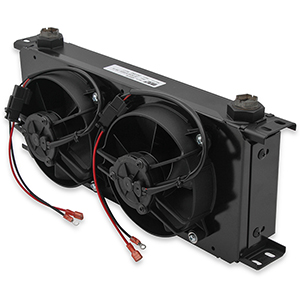 Earls 20 Row X-Wide Cooler And Fan Pack Black