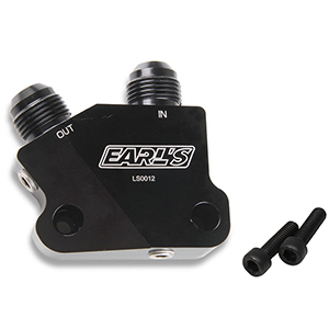 Earls Gm Ls Engine Oil Cooler Adapter