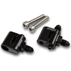 Earl's LS Steam Tube Adapters, 1 -3 AN Single Outlet & 1 -3 AN Dual Outlet