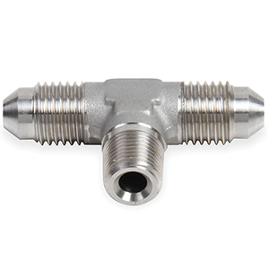 Earls -6 To 1/4 Npt T On Side Stainless Steel