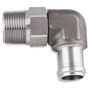 Earls Ss 90 Deg 3/4 An Barb To 3/4 Npt Swivel