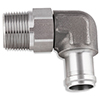Earls Ss 90 Deg 3/4 An Barb To 3/4 Npt Swivel
