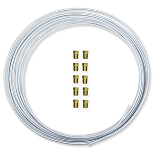 Earls 5/16 In X 25 Ft Coil & Fitting Kit-Zinc