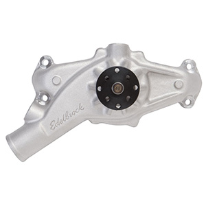 Edelbrock Water Pump for 1971-74 Big-Block Chevy Corvettes in Satin Finish