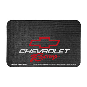 Fender Gripper Chevrolet Racing Mat - Universal Fit. 34" x 22"