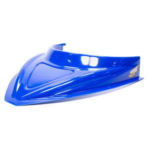 Five Star Dirt Late Model Hood Scoop 3" tall x 16" Blue