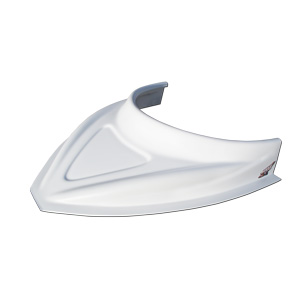 Five Star Dirt Late Model Hood Scoop 3" tall x 16" White