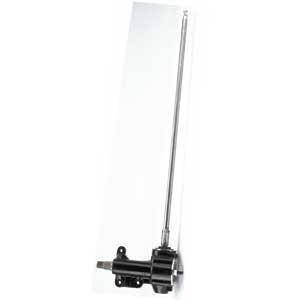 Steering Box: Mustang 1965-1966 1" Sector ; Long Shaft; 16:1