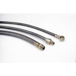 Power Steering: Stainless Braided Hose Kit