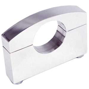 Rack And Pinion Access: Pillow Block Billet Clamp - Pair Unpolished