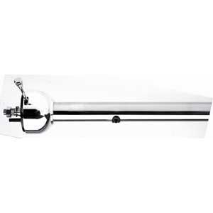 Floorshift Straight Column: Corvette 53-62 Polished Stainless