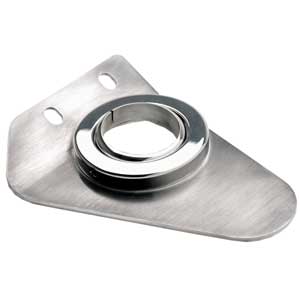 Floor Mount: Tri-5 Triangular Shaped Swivel