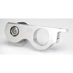 Steering Column Access: Column Mounting Clamp W/Ignition Key Polished