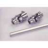 Universal Joint Kit: Nickel 1" Dd Column, 9/16"-26 Rack W/ 22" Dd Shaft