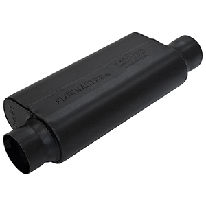 Flowmaster 15150S Resonator - Universal - 2.50 in. Offset In / 2.50 in. Offset Out