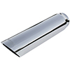 Flowmaster 15362 Exhaust Tip - 3.00 in. Cut Angle Polished SS Fits 2.50 in. Tubing - weld on