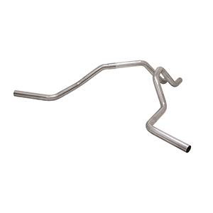Flowmaster 15811 Prebent Tailpipe 2.5 in. - Side Exit, 1 Pair - Aluminized Steel