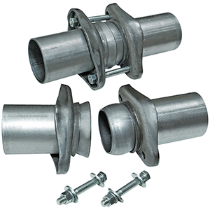 Flowmaster 15925 Header Collector Ball Flange Kit - 3.00 in. to 2.50 in. - Pair