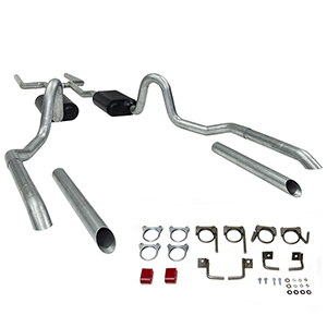 Flowmaster 17119 Header-back System - Dual Rear Exit - American Thunder - Moderate/Aggressive
