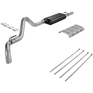 Flowmaster 17125 Cat-back System - Single Side Exit - Force II - Mild Sound