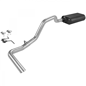 Flowmaster 17132 Cat-back System - Single Side Exit - Force II - Mild Sound
