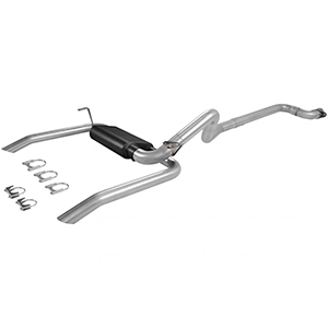 Flowmaster 17143 Cat-back System - Dual Rear Exit - American Thunder - Aggressive Sound