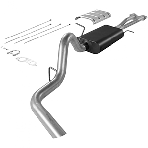 Flowmaster 17165 Cat-back System - Single Side Exit - Force II - Mild Sound