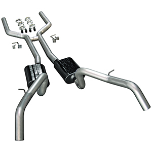 Flowmaster 17201 Header-back System - Dual Rear Exit - American Thunder - Aggressive Sound