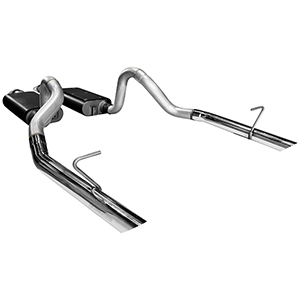 Flowmaster 17203 Cat-back System - Dual Rear Exit - Force II - Moderate Sound