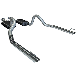 Flowmaster 17215 Cat-back System - Dual Rear Exit - American Thunder - Moderate Sound