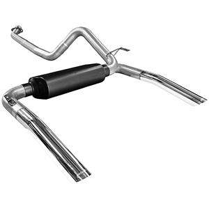Flowmaster 17233 Cat-back System - Dual Rear Exit - American Thunder - Moderate Sound