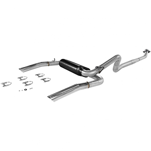 Flowmaster 17234 Cat-back System - Dual Rear Exit - American Thunder - Moderate Sound