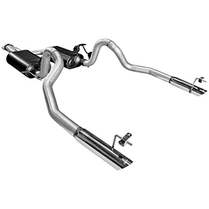 Flowmaster 17275 Cat-back System - Dual Rear Exit - Force II - Moderate Sound