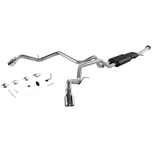 Flowmaster 17342 Cat-back System - Dual Side Exit - American Thunder - Moderate Sound