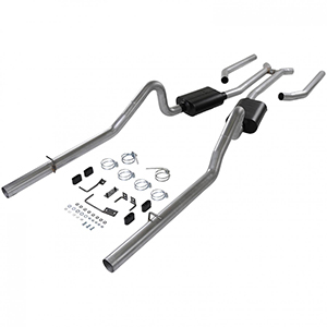 Flowmaster 17382 Header-back System - Dual Rear Exit - Delta Force - Aggressive Sound