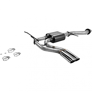 Flowmaster 17392 Cat-back System - Dual Same Side Exit - American Thunder - Aggressive Sound