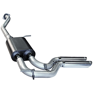 Flowmaster 17395 Cat-back System - Dual Same Side Exit - American Thunder - Aggressive Sound