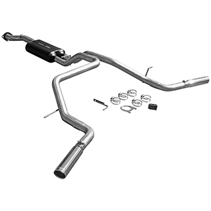 Flowmaster 17419 Cat-back System - Dual Side Exit - American Thunder - Moderate Sound