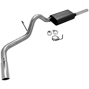 Flowmaster 17458 Cat-back System - Single Side Exit - Force II - Mild Sound