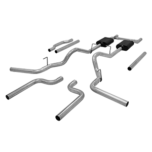Flowmaster 17742 Header-back 409S - American Thunder Kit - DOR/S - Mod/Agg Sound