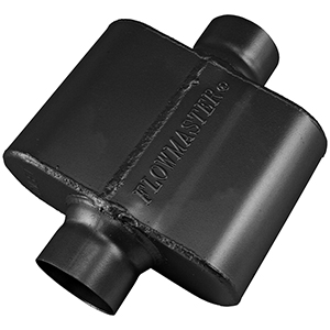 Flowmaster 325108 10 Series Race Muffler - 2.50 Center In / 2.50 Center Out - Aggressive Sound