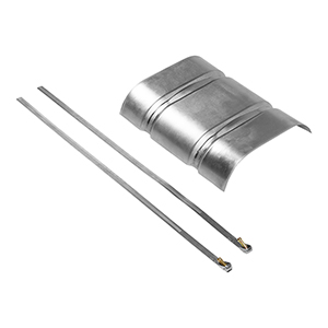 Flowmaster Aluminum Heat Shield 40 Series
