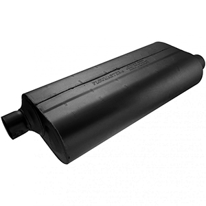 Flowmaster 52573 70 Series Muffler - 2.50 Offset In / 2.50 Offset Out - Mild Sound