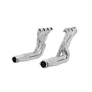 Flowmaster 814114 Header 409S - 4-1 One piece - 3.50 in. Ball and Socket Flange Outlet - Pair