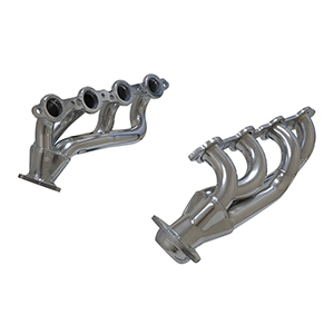 Flowmaster 814123 Header 409S - Block Hugger - 2.50 in. Stock Flange Outlet - Pair