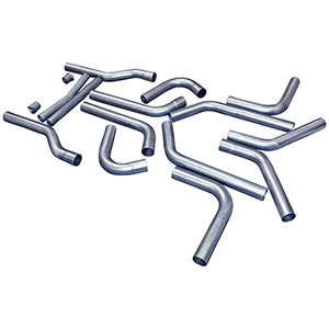 Flowmaster 815936 U-Fit Dual Exhaust Kit 409S - 2.50 in. - universal 16-piece pipes only