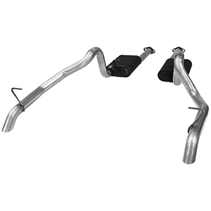 Flowmaster 817116 Cat-back System 409S - Dual Rear Exit - American Thunder - Aggressive Sound