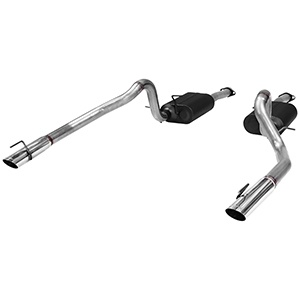 Flowmaster 817312 Cat-back System 409S - Dual Rear Exit - American Thunder - Moderate Sound
